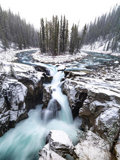 Snowy Sunwapta