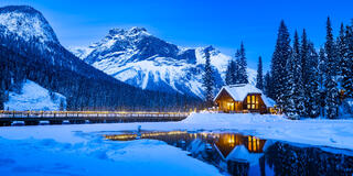 Winter at Emerald Lake
