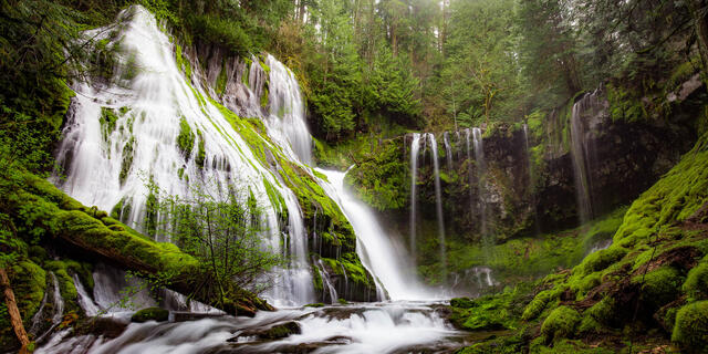 Panther Creek Falls print
