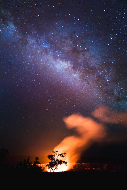 Halemaumau Crater print