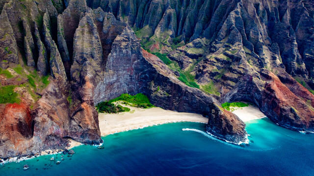 Honopu Beach print